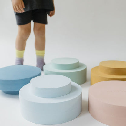 Moes Play Stapeltoren Rainbow Chair Ocean – 5 stuks