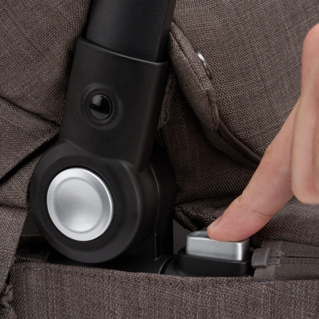 Nuna nacelle MIXX Chestnut avec housse de pluie