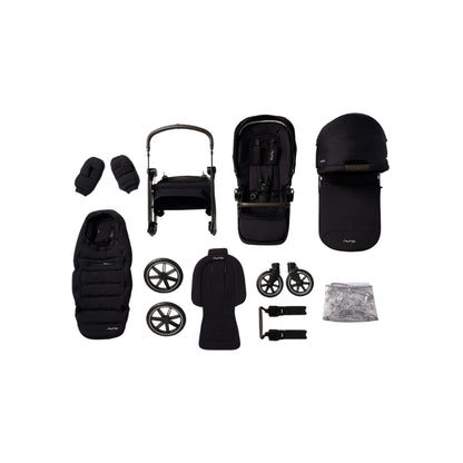 Nuna Poussette TRIV LX Caviar - Lot de 5 pièces