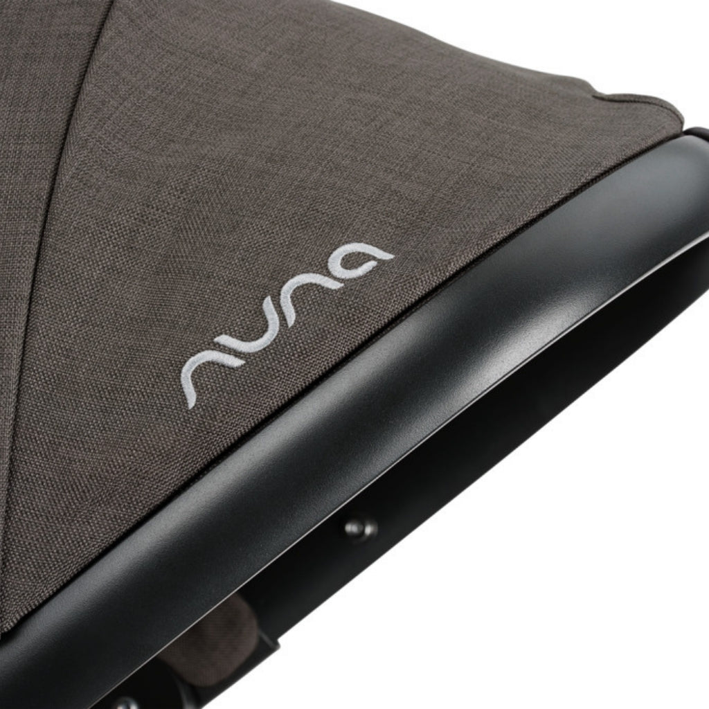 Nuna Draagmand MIXX Thunder Black met Regenhoes