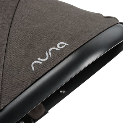 Nuna Draagmand MIXX Thunder Black met Regenhoes