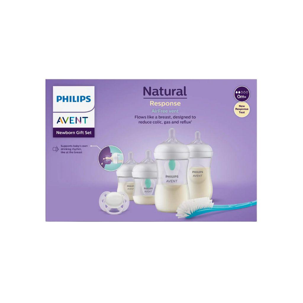AVENT Starterset + Natural Response 3.0 zuigspeen multi size pack