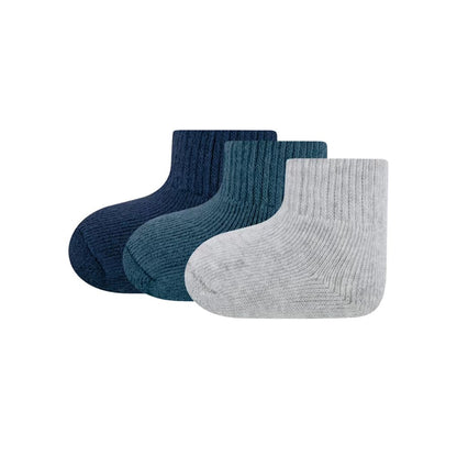 Ewers Chaussettes Set Bleu et Gris – 3 pièces