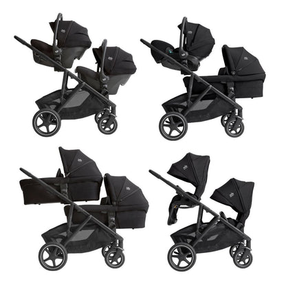 Joie Kinderwagen Versiti Eclipse + Adapters + mand