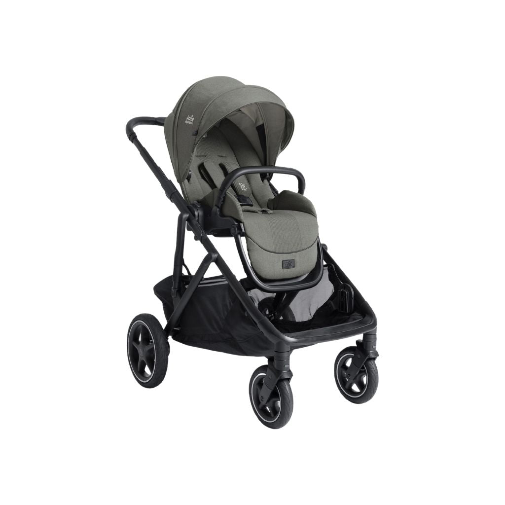Joie Kinderwagen Versiti Evergreen + Adapters + mand