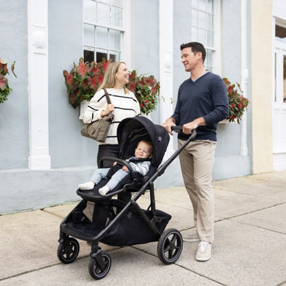 Joie Kinderwagen Versiti Evergreen + Adapters + mand