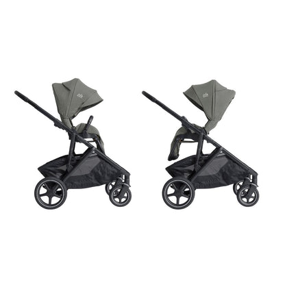 Joie Kinderwagen Versiti Evergreen + Adapters + mand