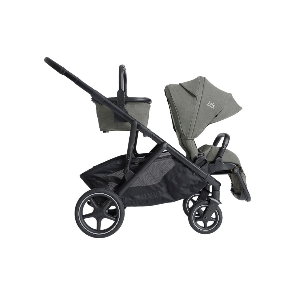 Joie Kinderwagen Versiti Evergreen + Adapters + mand