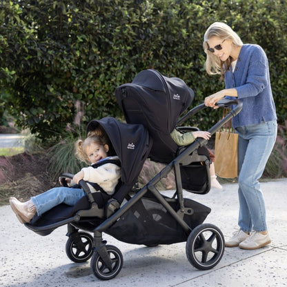 Joie Kinderwagen Versiti Sandstone + Adapters + mand
