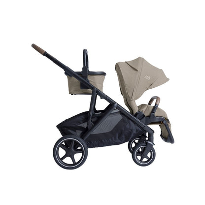 Joie Kinderwagen Versiti Sandstone + Adapters + mand