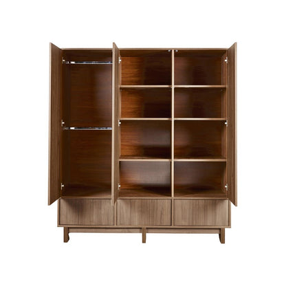 Quax Kast met 3 deuren Kyo Walnut