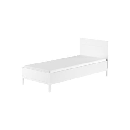 JAXX Lit une personne Eva White L 200 x Lg 90 cm