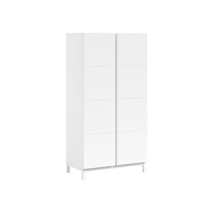 JAXX Armoire 2 portes Eva White