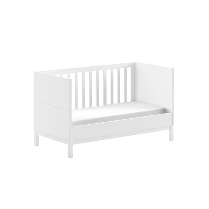 JAXX Lit pour tout-petit Eva White Lg 70 x L 140 cm