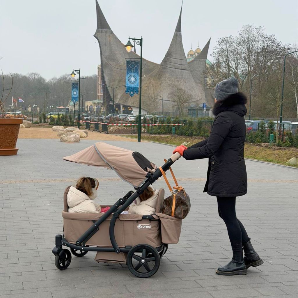 Pronto Stroller Bolderkar Mocha Mousse + bekerhouder
