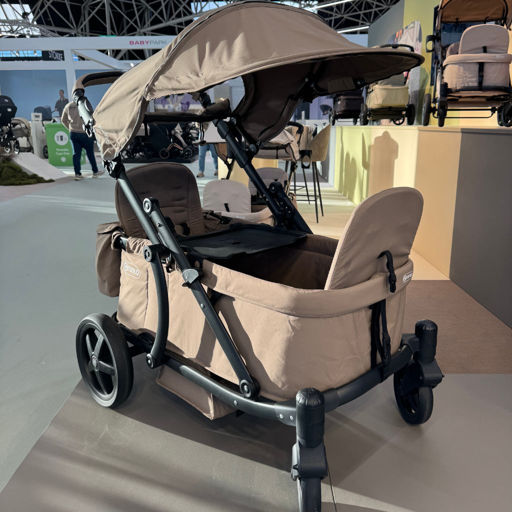 Pronto Stroller Bolderkar Mocha Mousse + bekerhouder