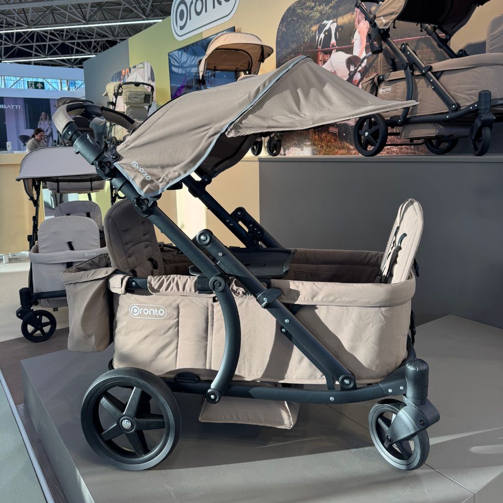 Pronto Stroller Bolderkar Mocha Mousse + bekerhouder