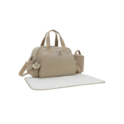 Kipling Sac à langer Camama Soft Taupe