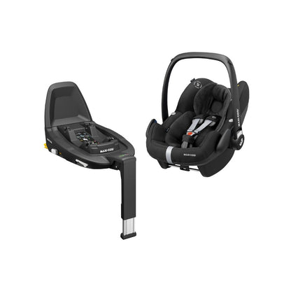 Maxi-Cosi Siège-auto Pebble Pro i-Size Essential Black + Base FamilyFix3