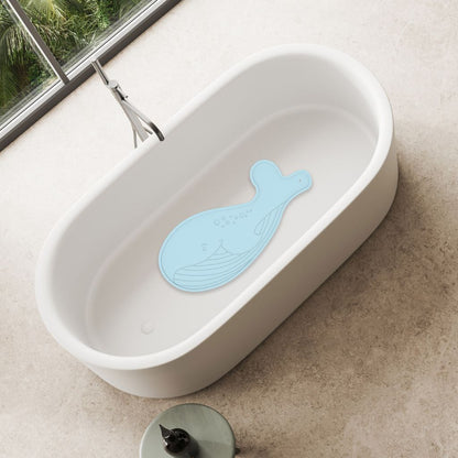 BoJungle Tapis de bain antidérapant Dobbs Blue
