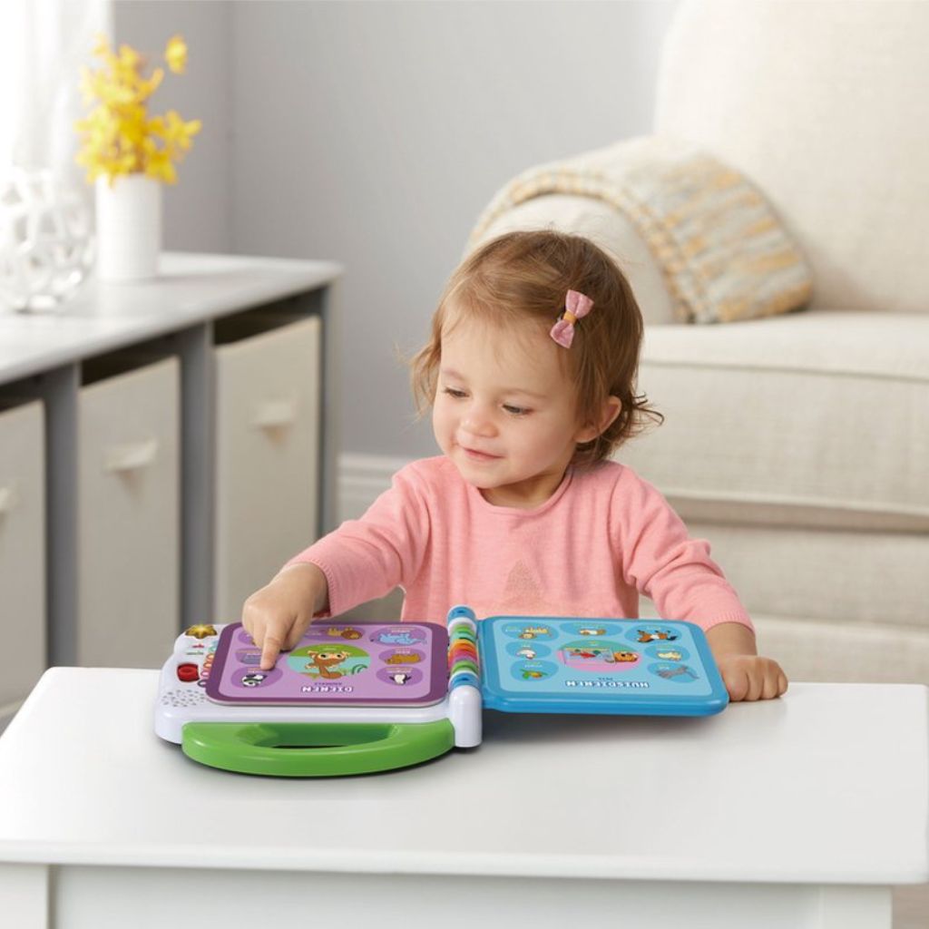 VTech Mijn eerste 100 Woordjes Babyboekje Veelkleurig NL-EN