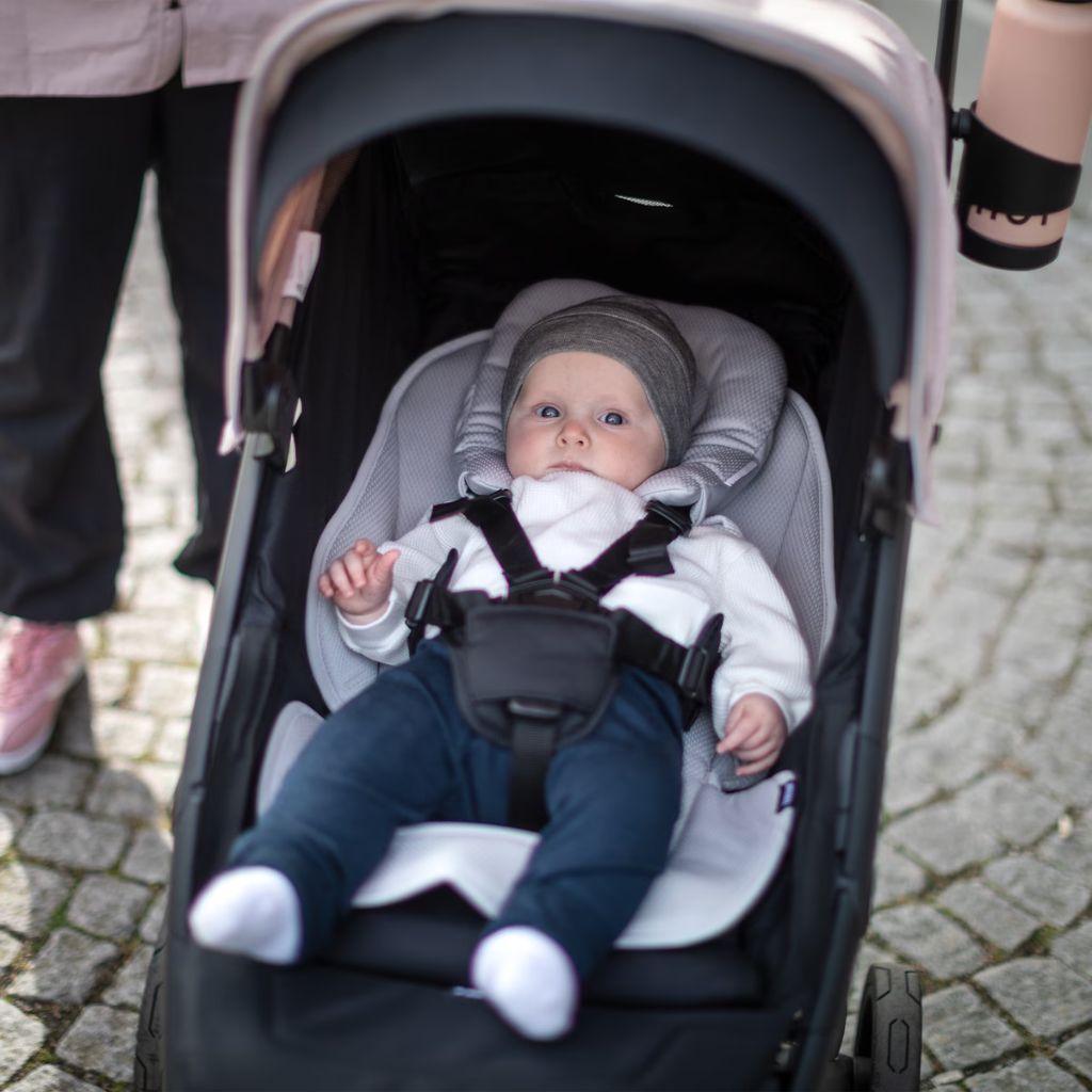 Thule Coussin réducteur pour poussette Newborn Inlay Soft Grey