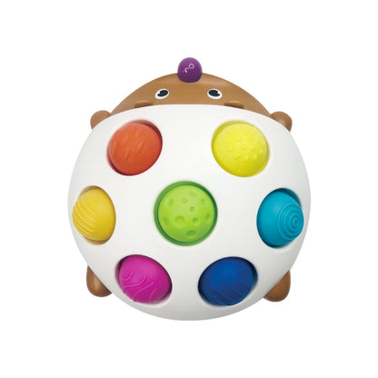 BoJungle Activiteitenspeeltje Eddy the Popping Hedgehog Veelkleurig