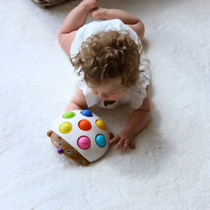 BoJungle Activiteitenspeeltje Eddy the Popping Hedgehog Veelkleurig