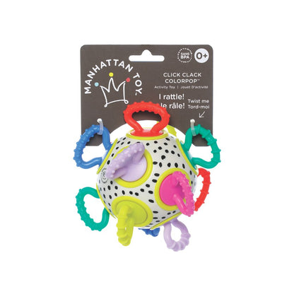 Manhattan Toy Jouet d’activité Click Clack Colorpop