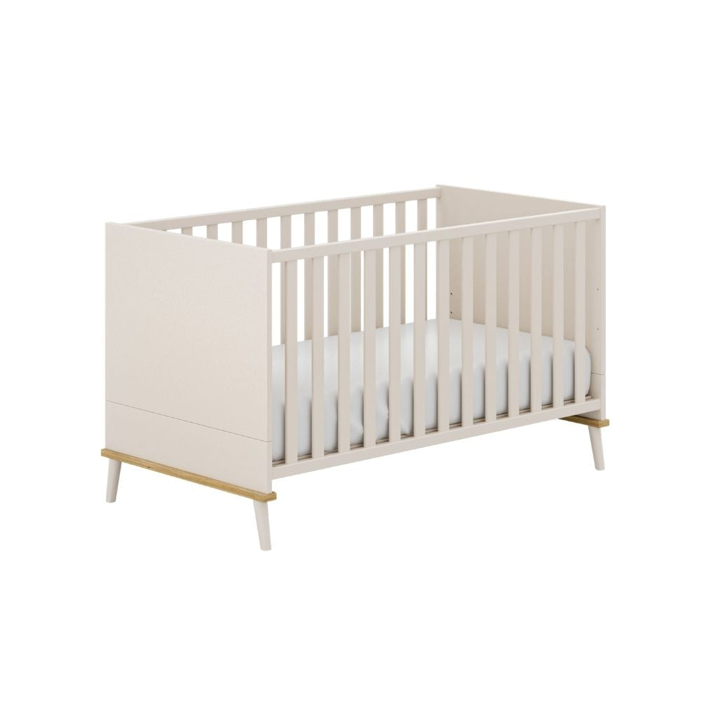 Yuny Lit de bébé Hazel Beige 70 x 140 cm