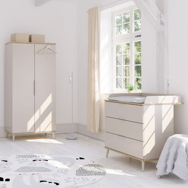 Yuny Commode Hazel Beige met verlengstuk