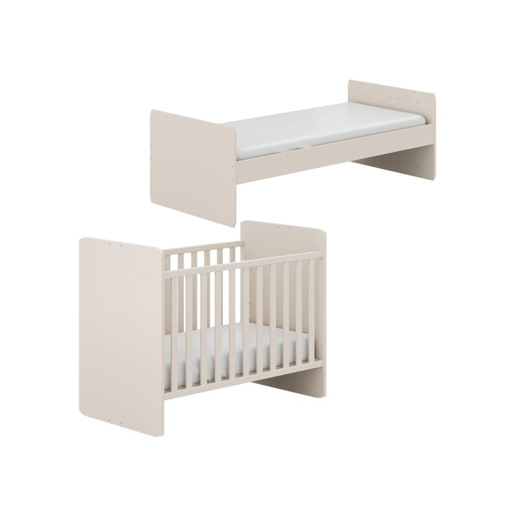Yuny Meegroeibed Hazel / Sister Lou Beige 60 x 120 - 90 x 200 cm