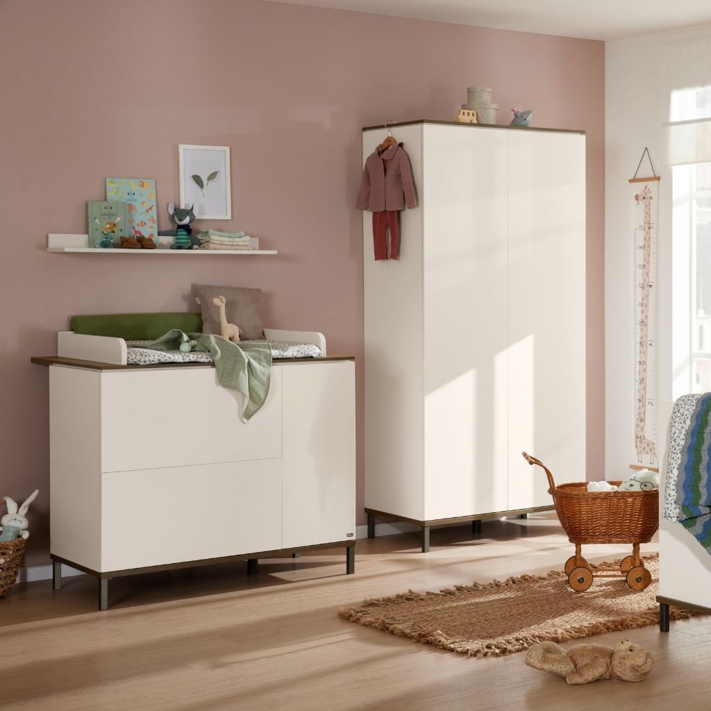 Yuny Commode avec rallonge Lovely Aliv Blanc