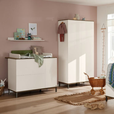 Yuny Commode avec rallonge Lovely Aliv Blanc