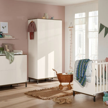 Yuny Armoire à 2 portes  Lovely Aliv blanc