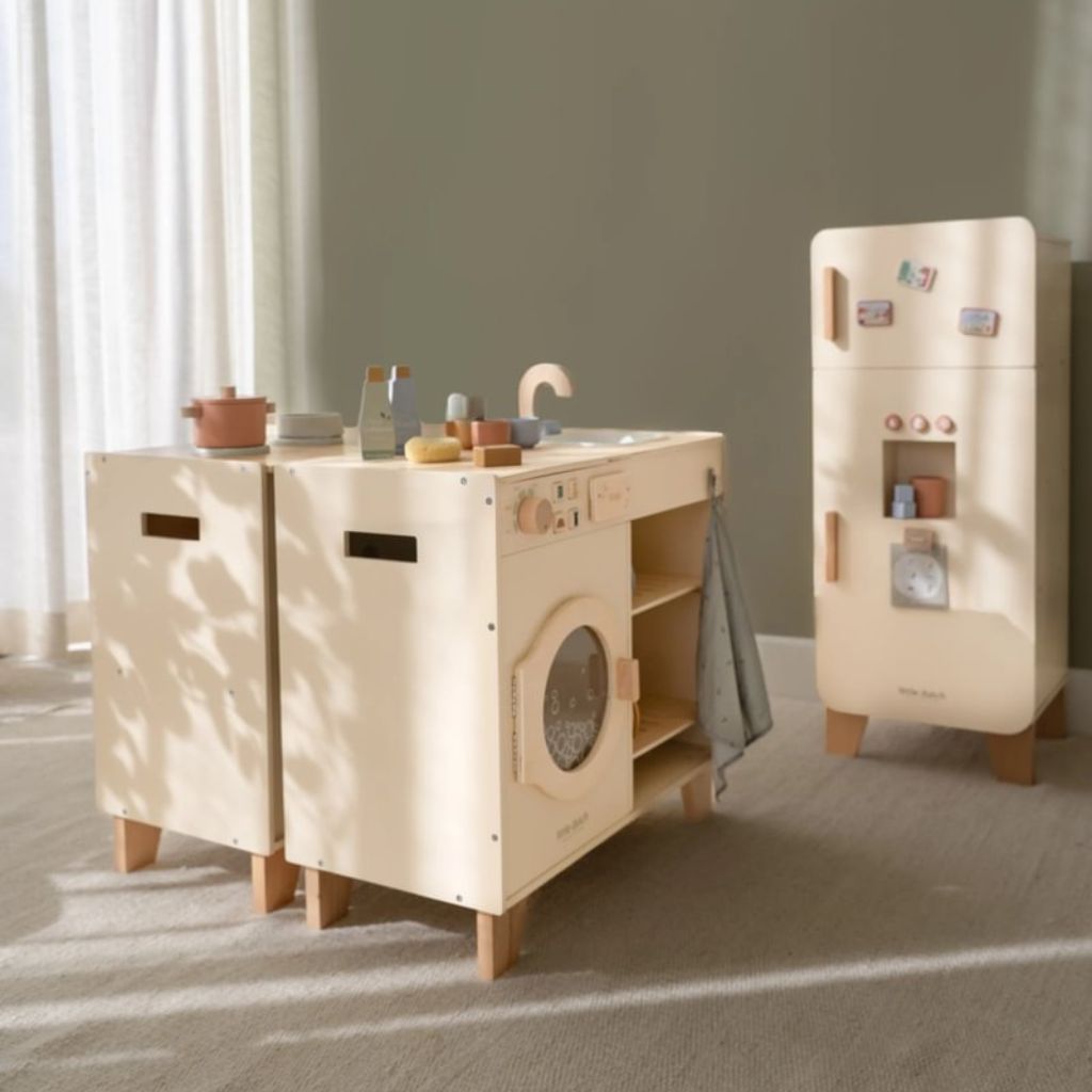 Little Dutch Houten Wasmachine Limited Edition Multi