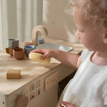 Little Dutch Houten Wasmachine Limited Edition Multi