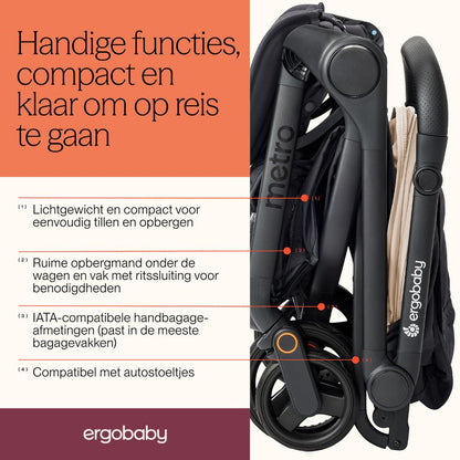 Ergobaby Buggy Metro 3 Natural Beige
