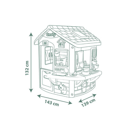 Smoby Maison de jeu et Cuisine Extérieure