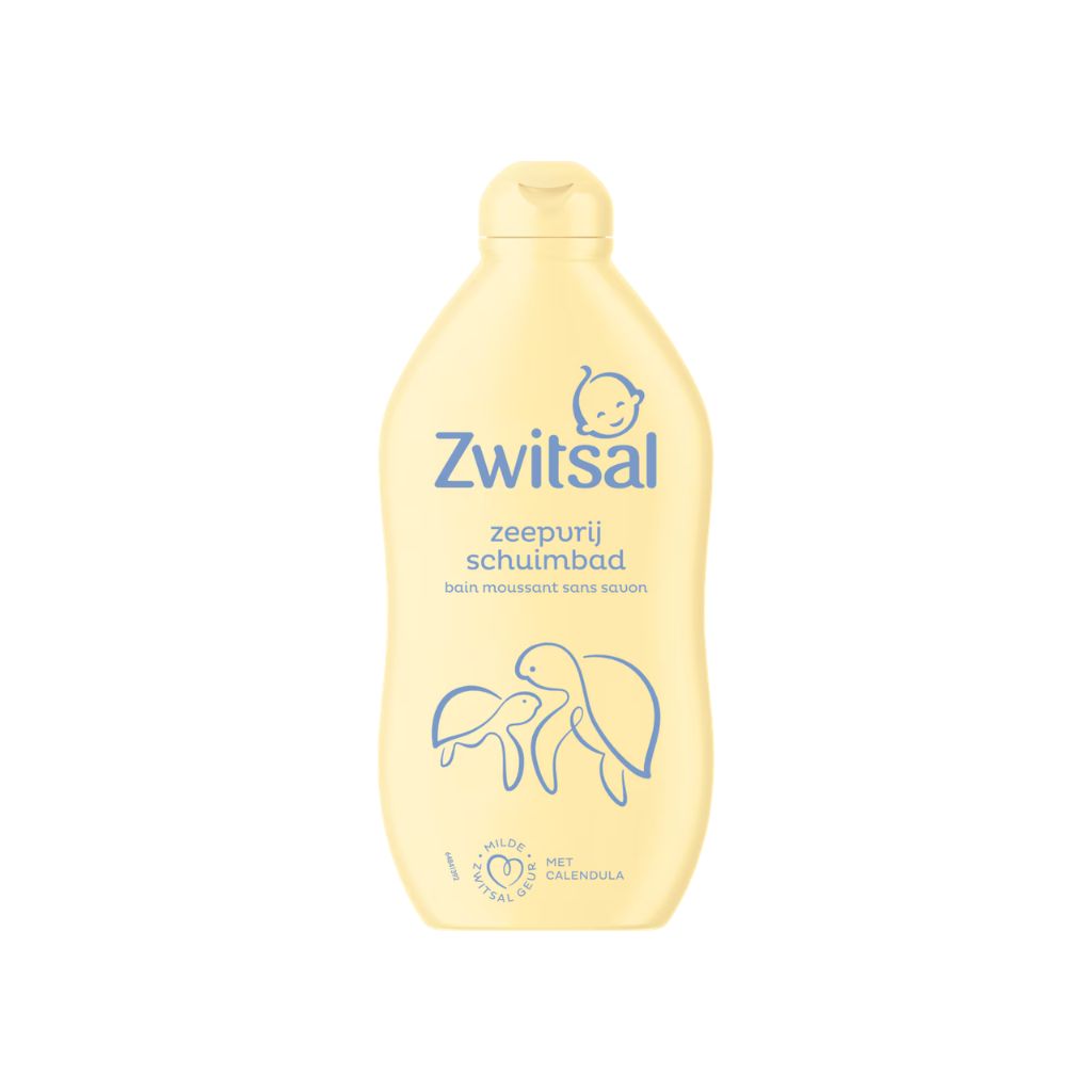 Zwitsal Mousse de bain sans savon à la calendula 400 ml