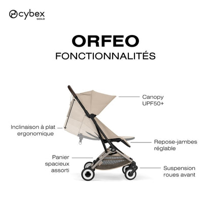 Cybex Buggy Orfeo Almond Beige