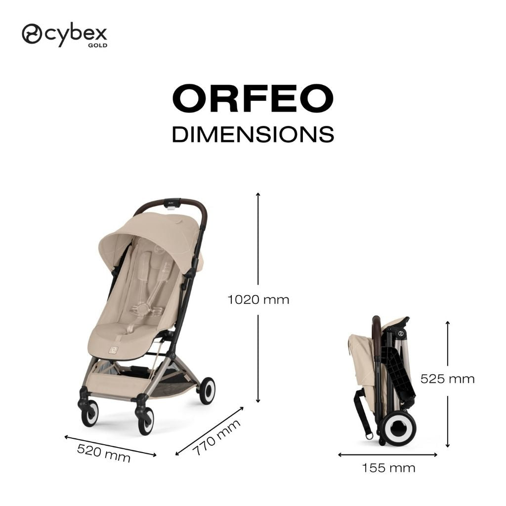 Cybex Buggy Orfeo Almond Beige