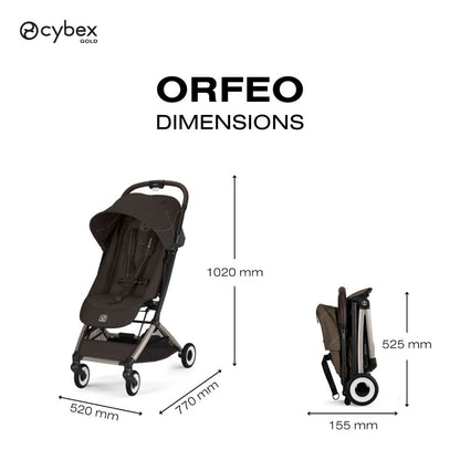 Cybex Buggy Orfeo Chocolate Brown