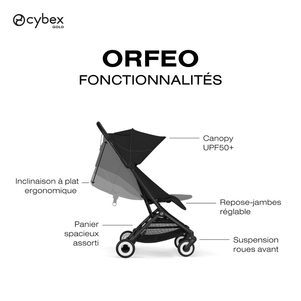 Cybex Buggy Orfeo Magic Black