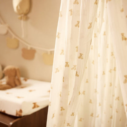 Jollein Klamboe Mini Teddy Bear Beige 245 cm