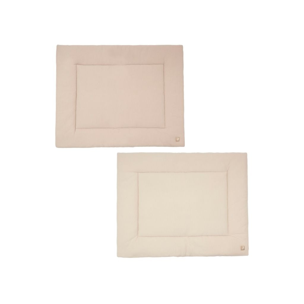 Jollein Tapis de parc Little Waffle Warm Sand / Sand 75x95 cm