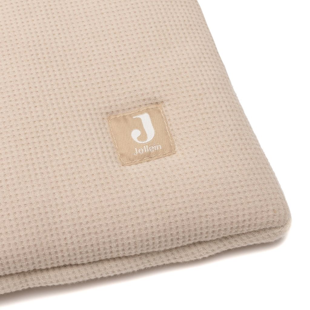 Jollein Tapis de parc Little Waffle Warm Sand / Sand 75x95 cm