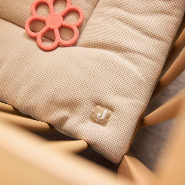 Jollein Boxkleed Little Waffle Warm Sand/ Sand 75x95 cm