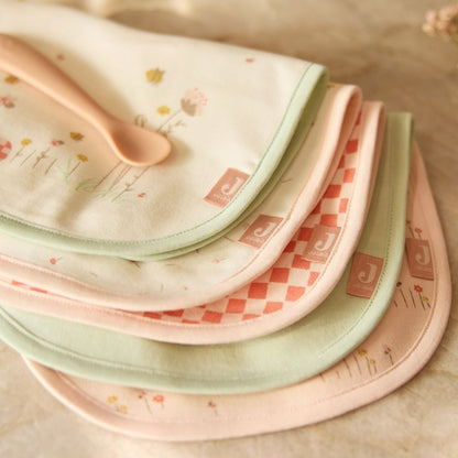 Jollein Slab Jersey Waterproof Pretty Picnic Veelkleurig – 5 stuks