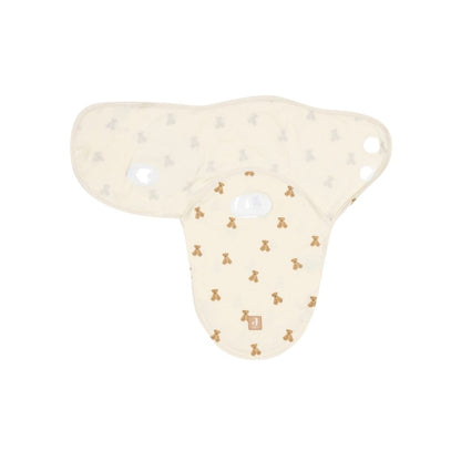 Jollein Couverture d’emmaillotage 0-3 mois Mini Teddy Bear
